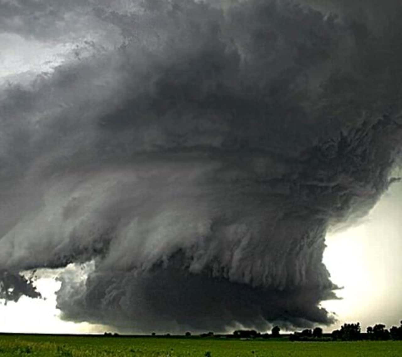 Miles Wide Tornado Approaching Miles Wide Tornado Approaching